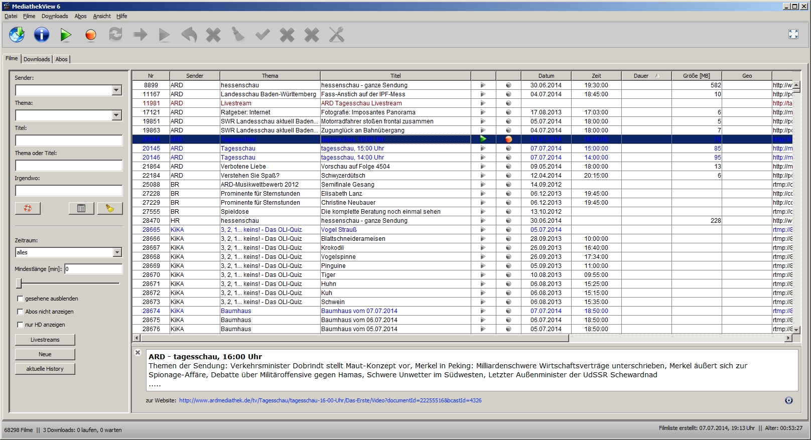 MediathekView 6 / Windows